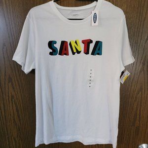 NWT Old Navy Santa Tee Shirt